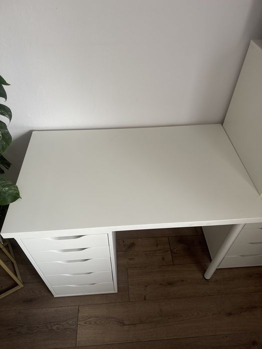 Komoda alex ikea + biurko + krzesło