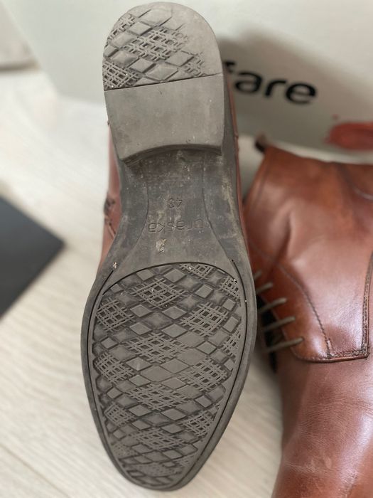 Чоловічі зимові чоботи зі шкіри 43 розміру Braska