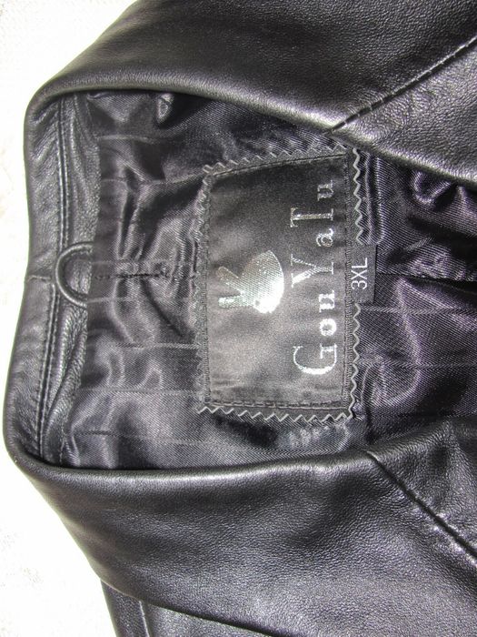 Пиджак муж кожа 52