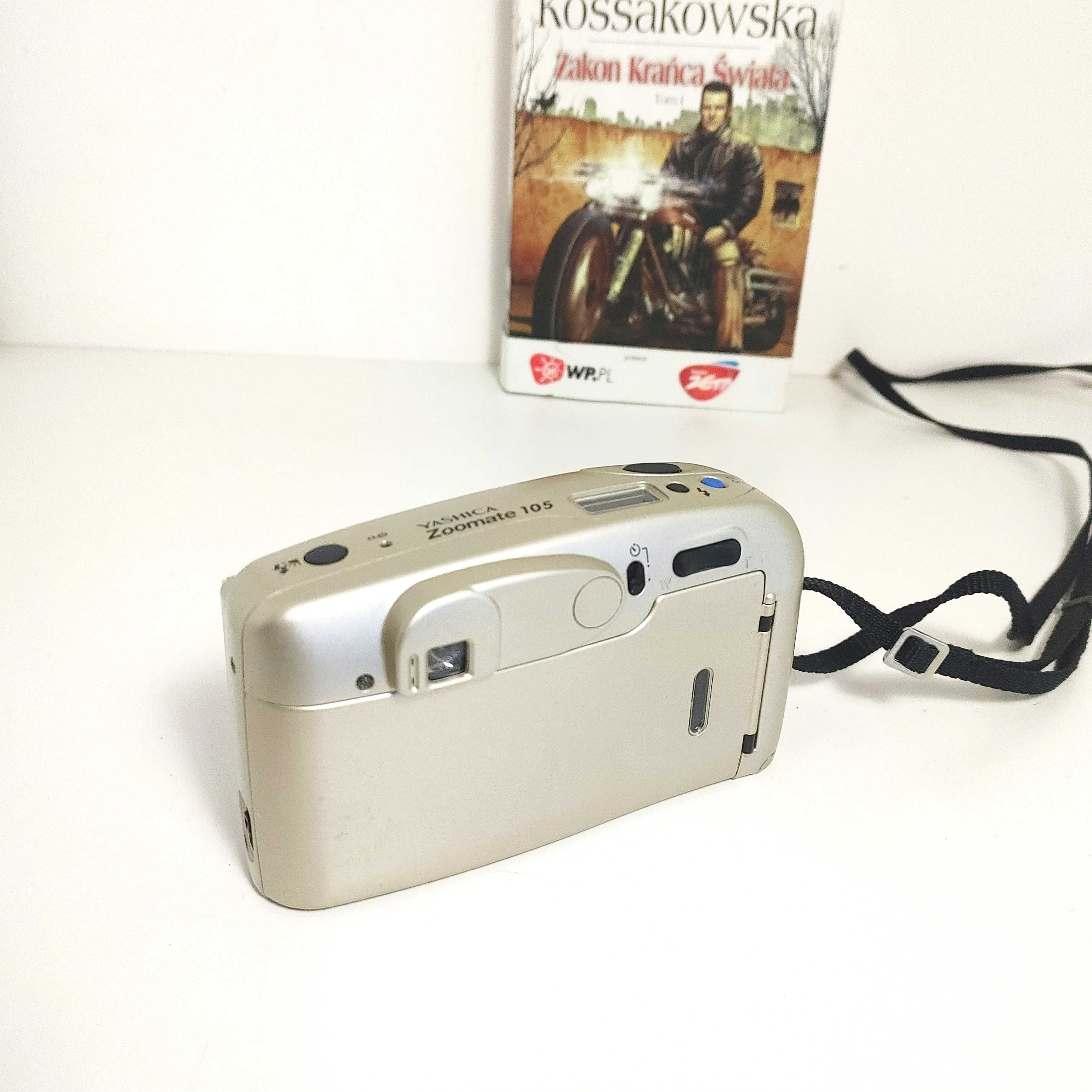 Bardzo ładna niepospolita YASHICA Zoomate 105 Analogowy aparat foto
