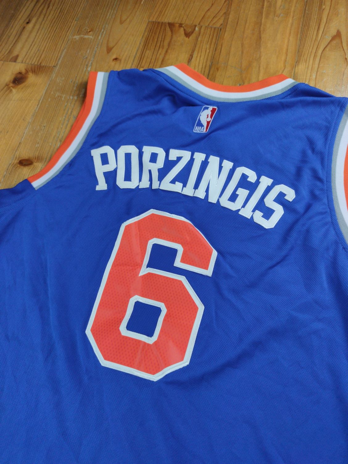 Koszulka Jersey New York Knicks Porzingis #6 Adidas