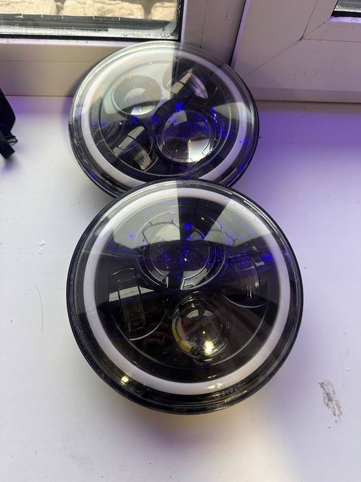 Led фары Ваз Жигули 2101 2121 УАЗ газ 24 КамАЗ ЗИЛ нива Волга маз