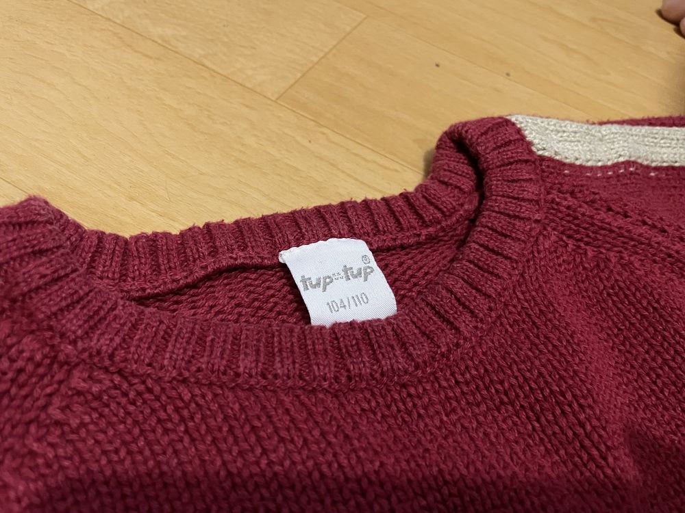 Sweter sweterek chłopięcy tup tup 92/98 104/110