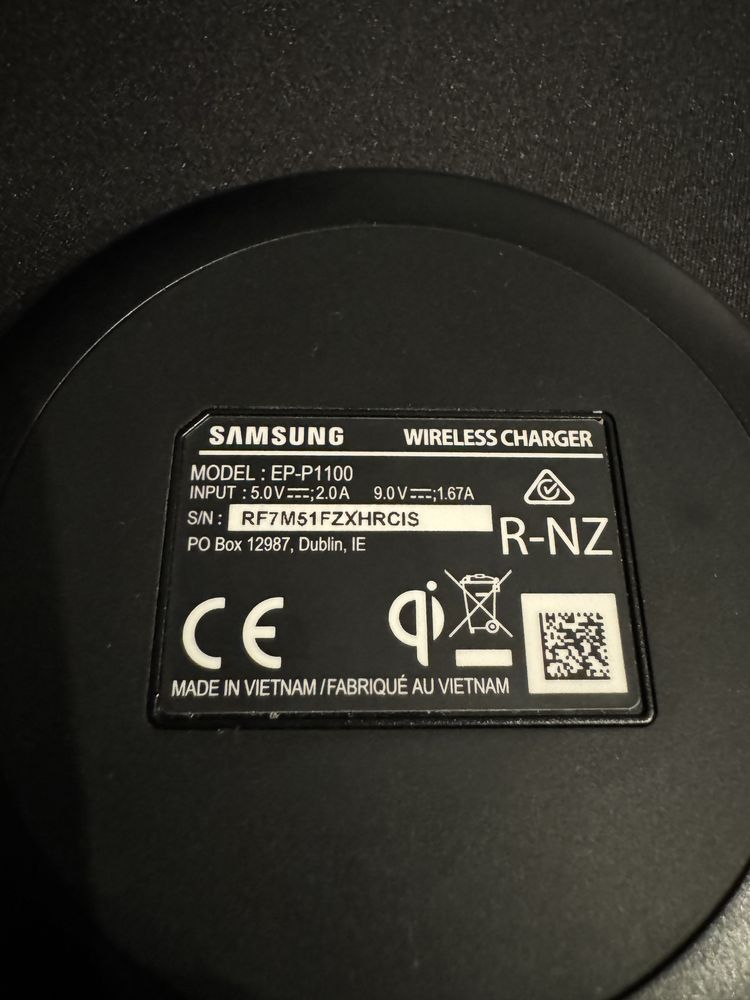 Ładowarka Indukcyjna Samsung 9V USB-c