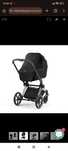 Viseira sol Cybex preta