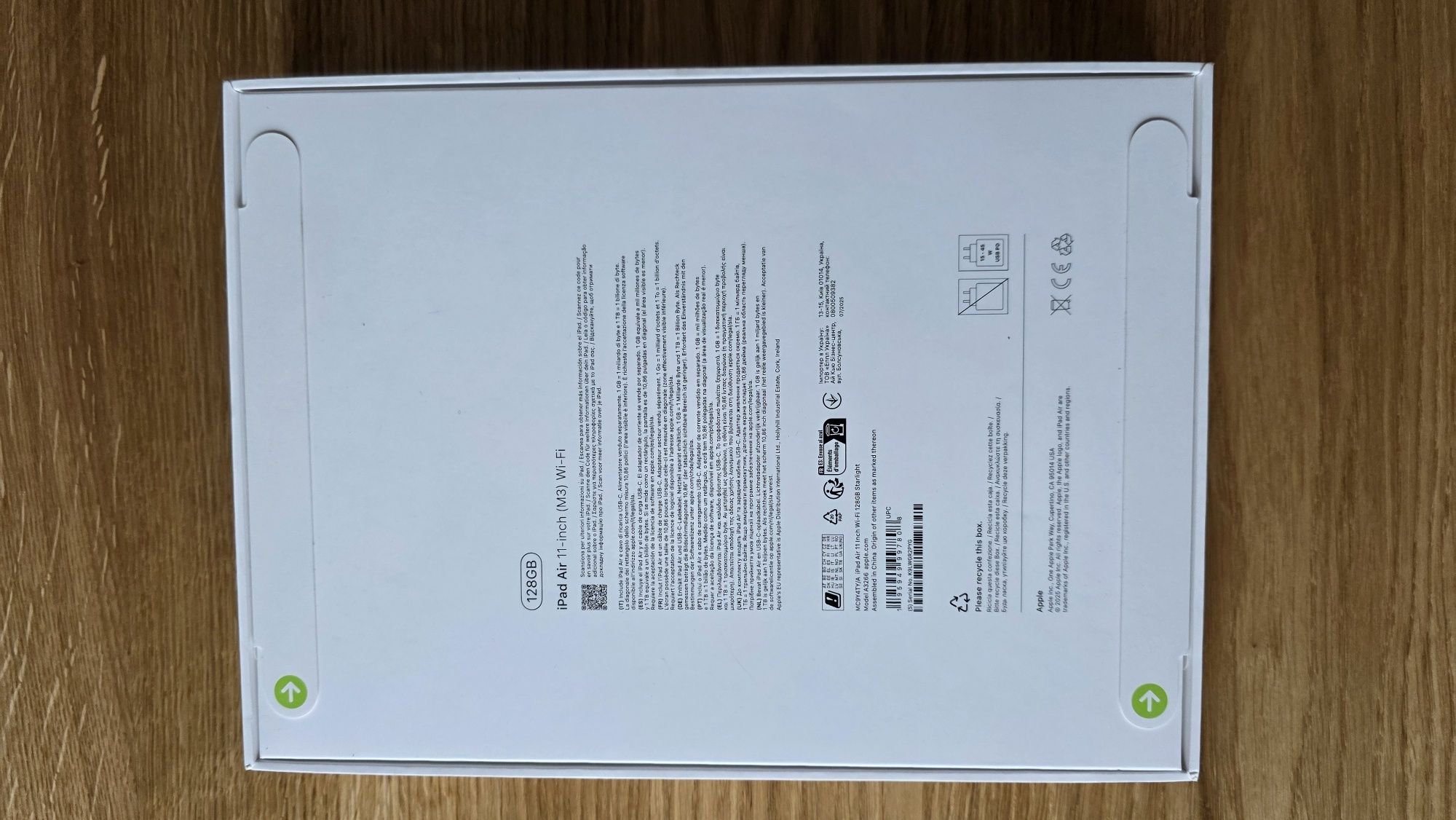 Nowy Tablet Apple iPad Air 11 M3 128 Gb Wi-Fi A3266