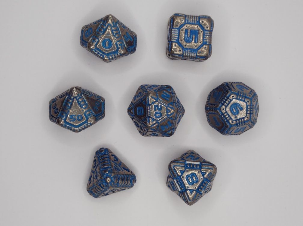 Zestaw kości rpg Tech Dice q-workshop