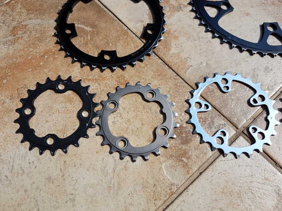 koronki, TARCZE korby Shimano deore XT, Shimano XTR !!!