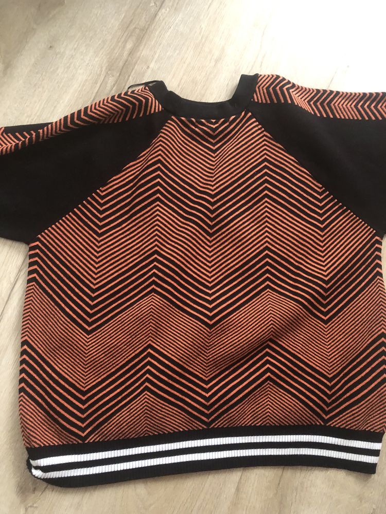 Sweter jesienny gruby River Island 40/12/L sportowy zimowy