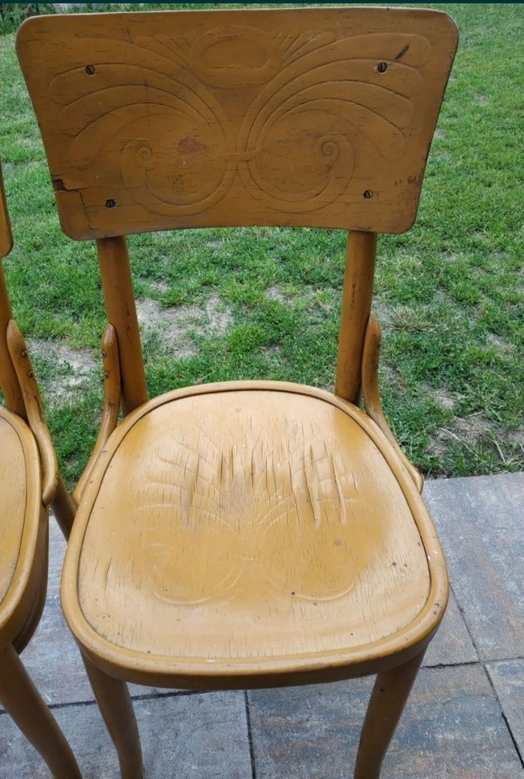 Krzesła TONERS MODEL z Galicji krzesła retro vintage cena za 2szt.