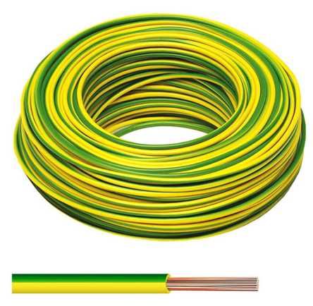 Przewód instalacyjny H07V-K / LgY 16 750V żółto-zielony linka giętka
