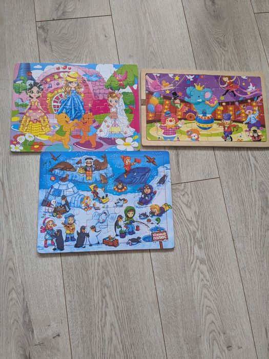 Пазли великі дерев'яні