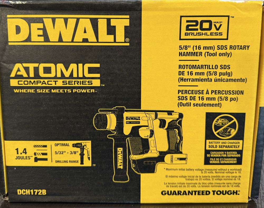 DeWalt  перфоратор DCH172B