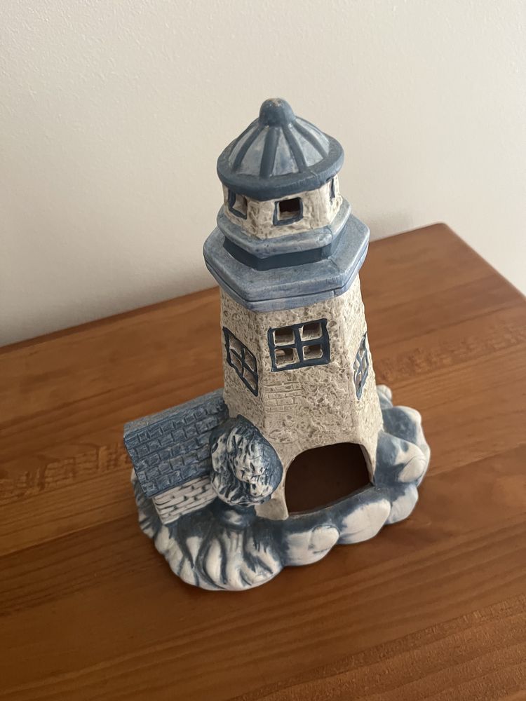 Farol decorativo para colocar vela