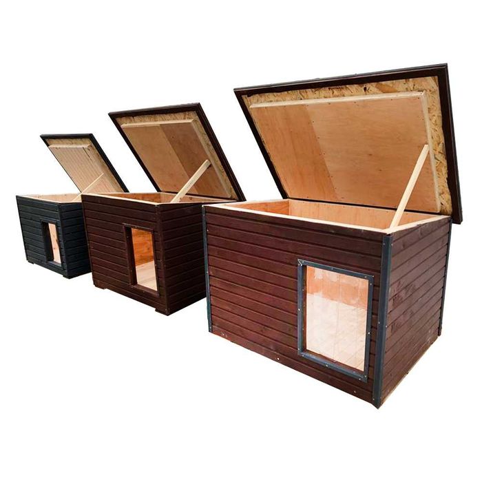 Будка для собак 85 см, Стаффа | Утеплена | Будки для Вівчарки 107 см.