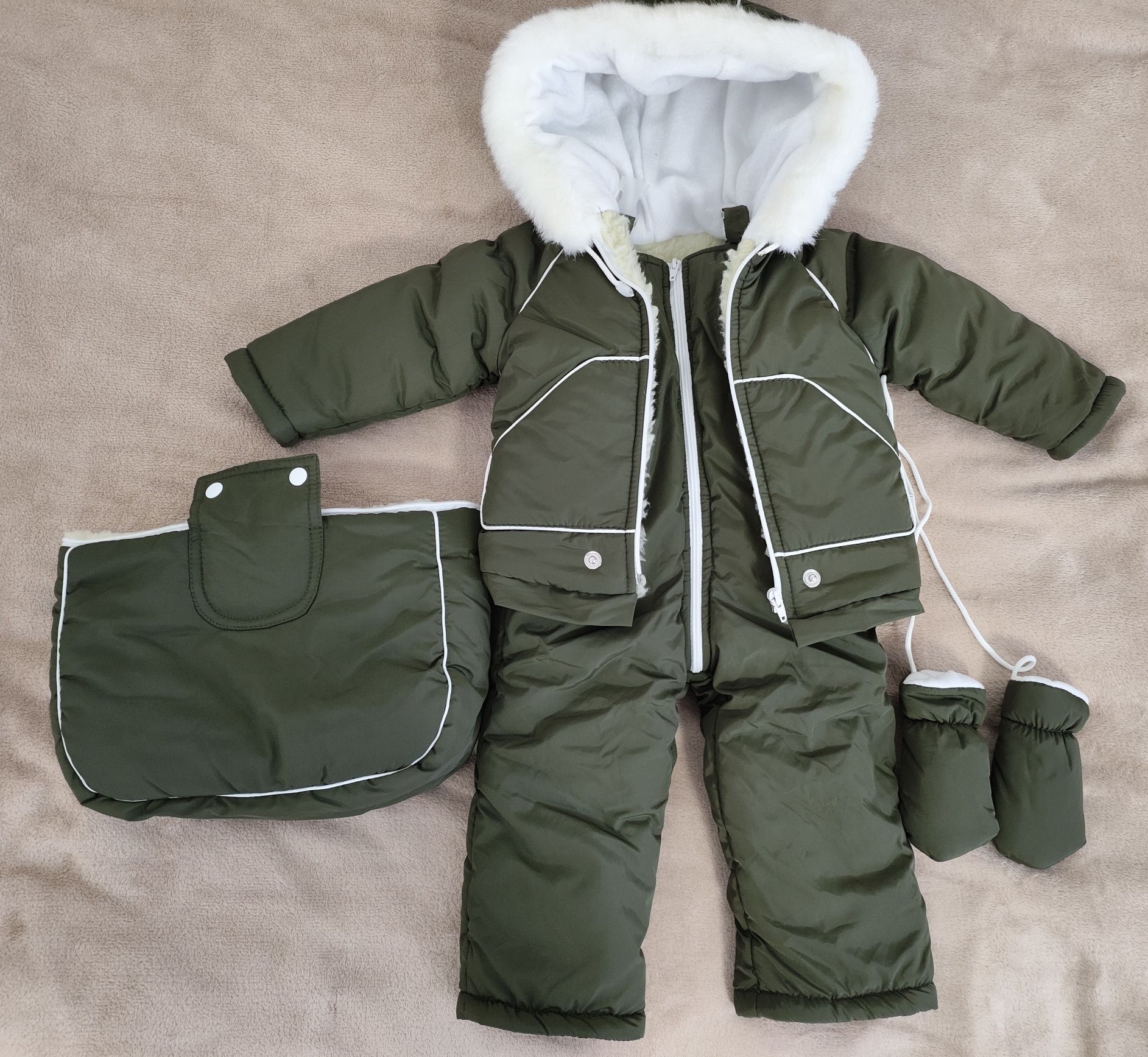 Дитяча зимова куртка 0-18 місяців