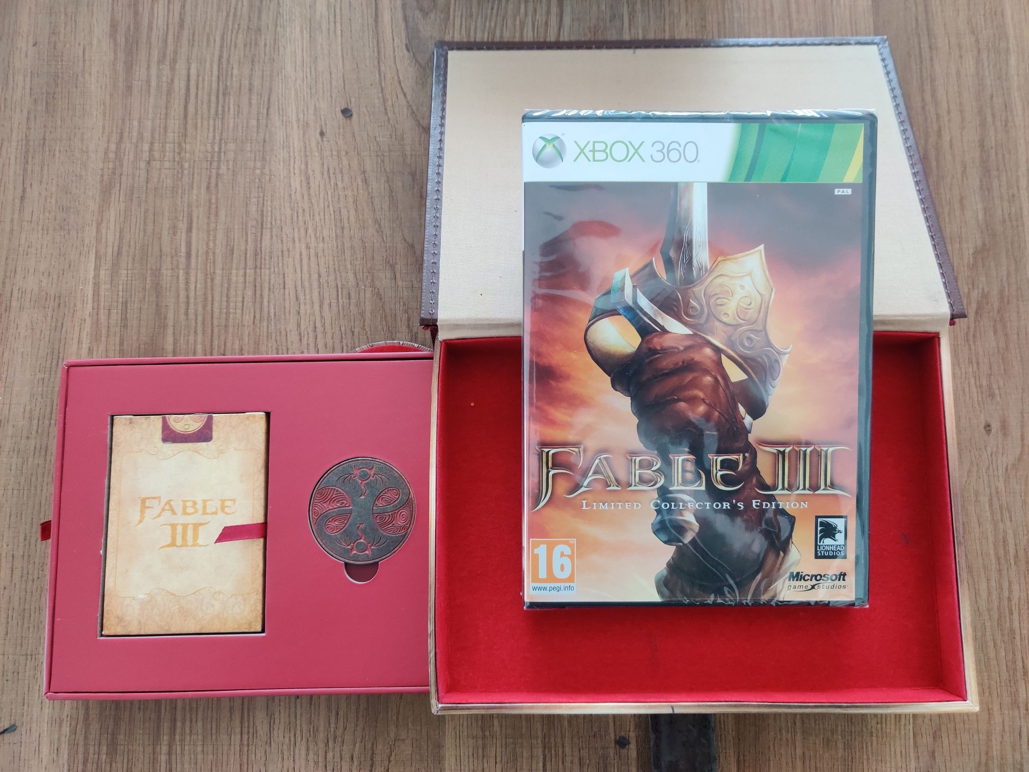 Fable 3 Collector's Edition nova xbox 360