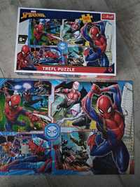 jak nowe puzzle układanka 15357 f. Trefl spider-man 160 elementów