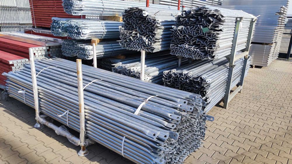 Rusztowania typ Plettac 8,5x12m Rusztowanie 102m2 Nowe nie używane