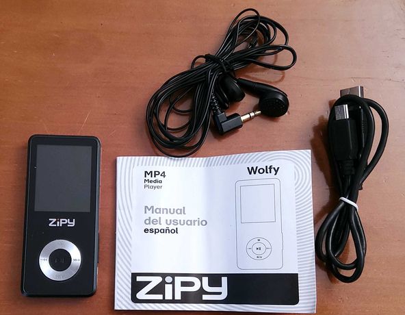 Zipy MP4 Wolfy 8GB 1.8" Preto