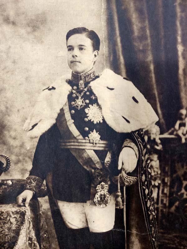 Cartaz - Rei D. Manuel II - jovem