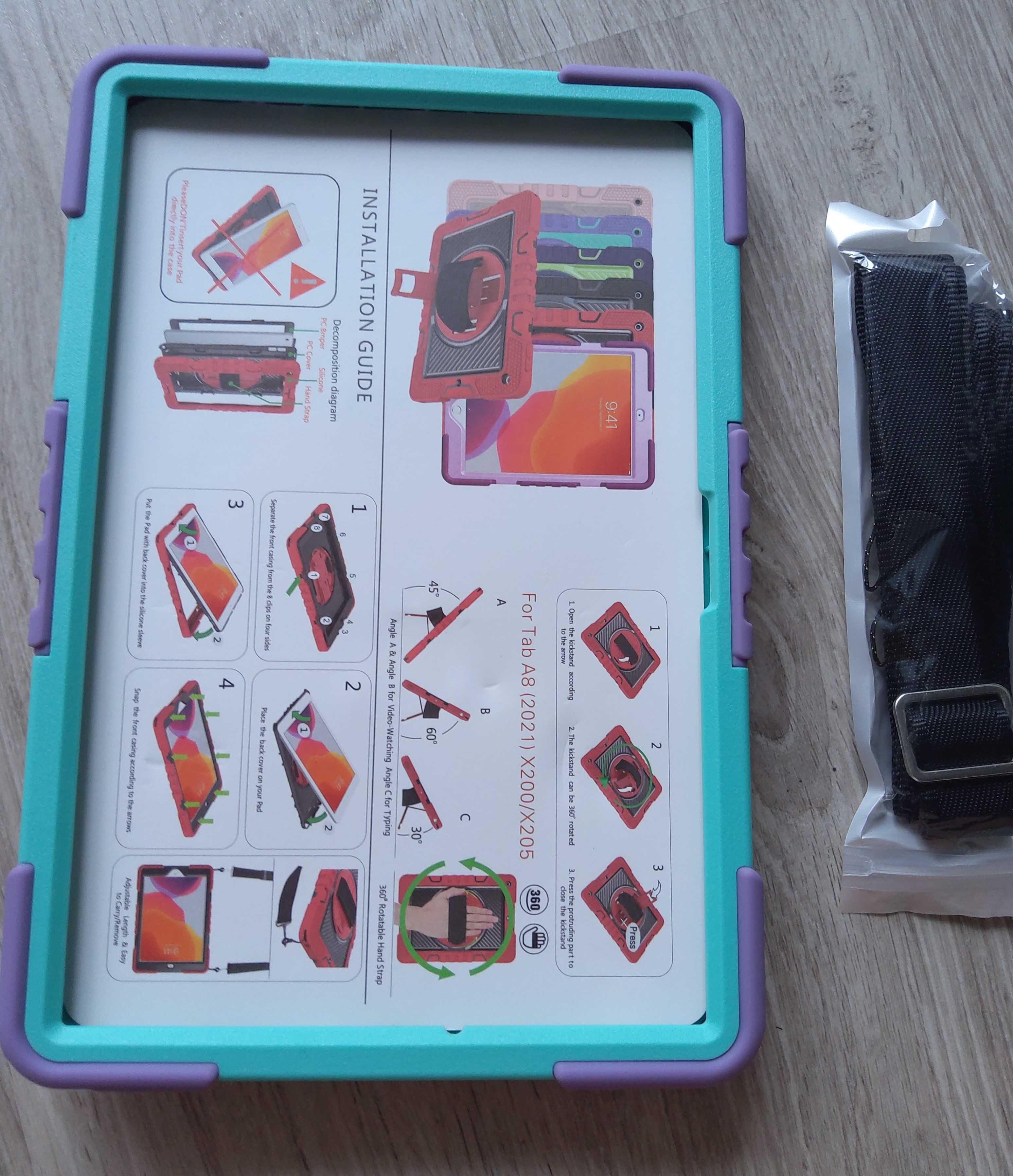 Pancerne Etui obudowa case do Samsung Tab A8 (2021) X200 X205