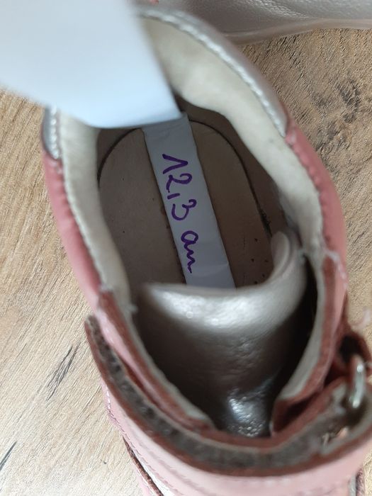 Buty kozaki trzewiki 20 Ameko skórzane skóra