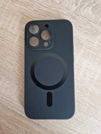 Etui TEL PROTECT MagSilicone Case do Iphone 14 Pro Czarny