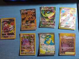 Pokémon Full arts, VMax, ex e Trainer