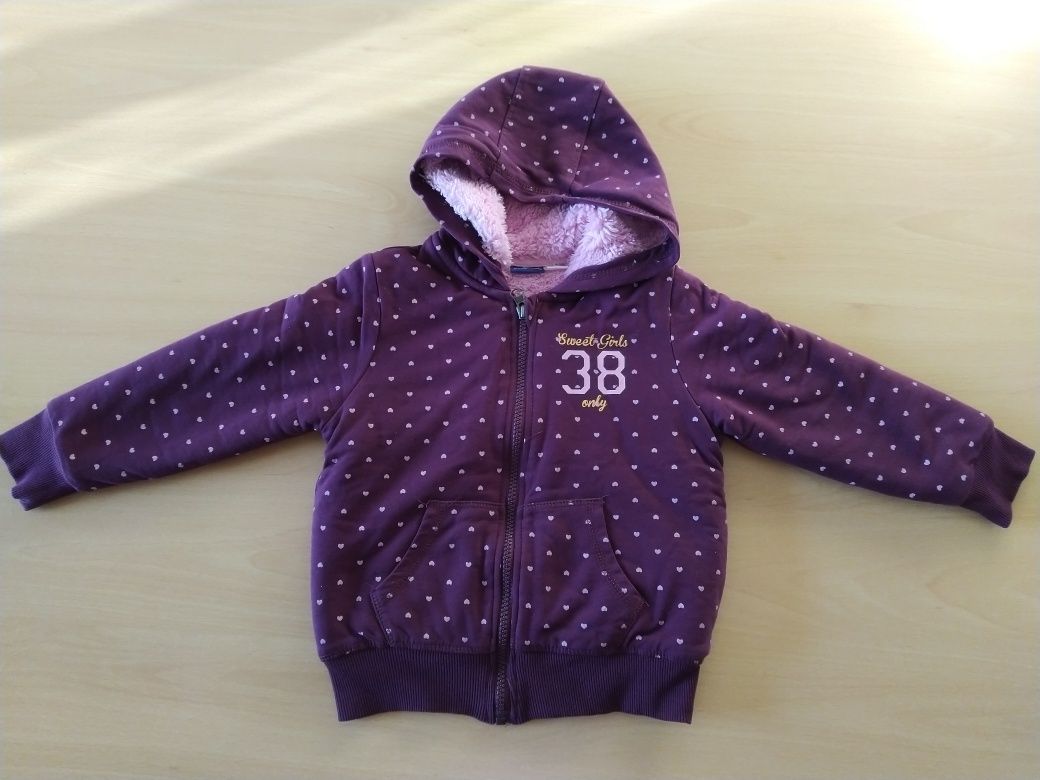 Lidl Lupilu ciepła bluza 98/104