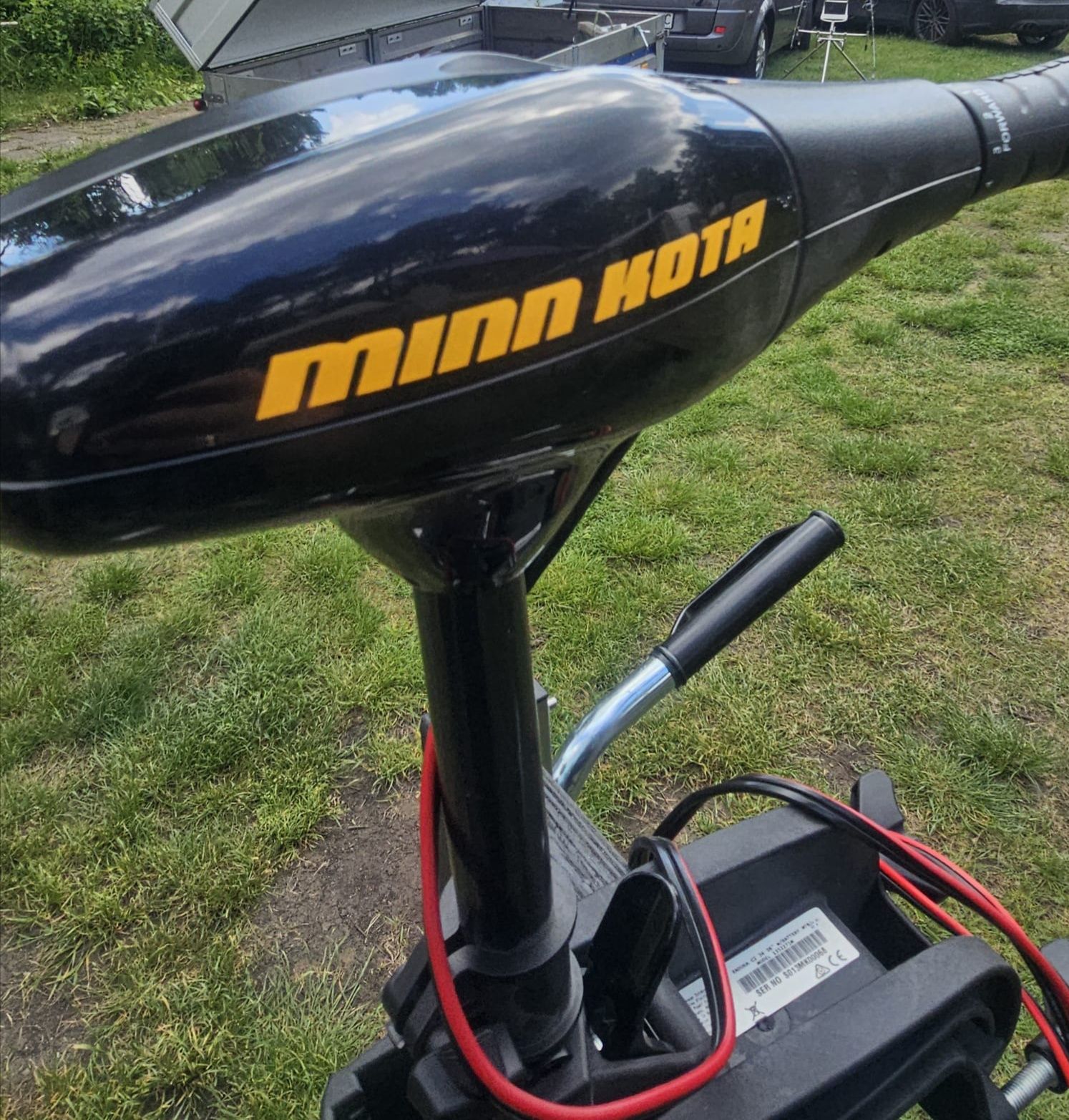 Minn kota 34 lbs silnik elektryczny wędkarski do łódki pontonu