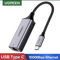 Ugreen USB C Ethernet USB-C do RJ45 Lan Adapter do MacBook Pro Samsung