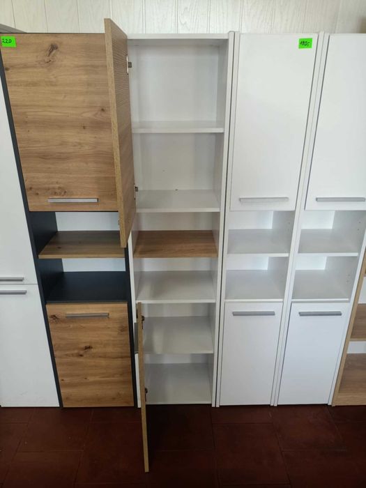 Szafka łazienkowa, regał słupek w rożnych kolorach, 170 cm na 30 cm