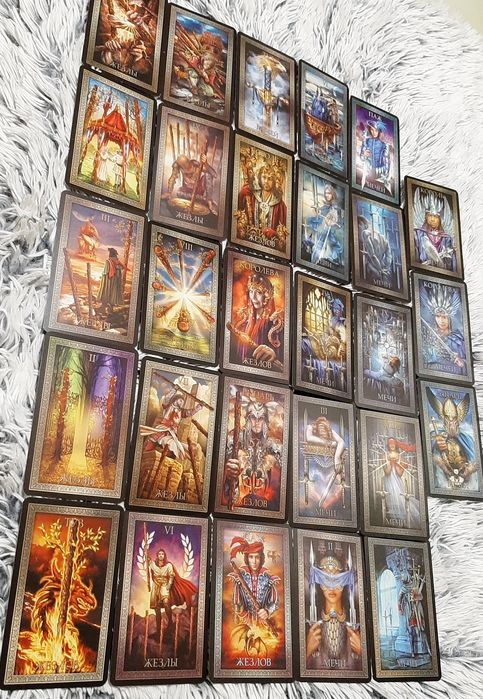 Карты Таро 8х13 Гранд Люкс Чиро Маркетти