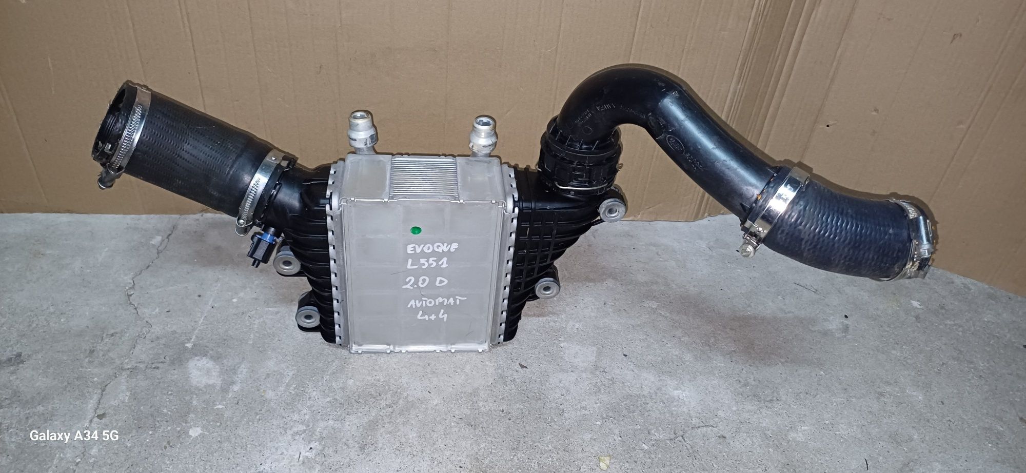 Inteccoler chłodnica powietrza range rover evoque ll L551 2.0 diesel