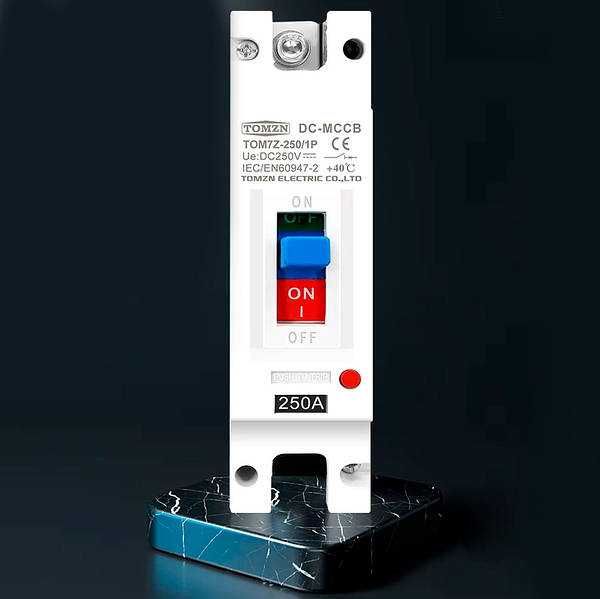 DC автомат TOMZN постійний струм 200-250A  PV 1P  Інвертора АКБ панелі