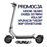 Hulajnoga elektryczna PUNK RIDER PRO dwa mocne silniki