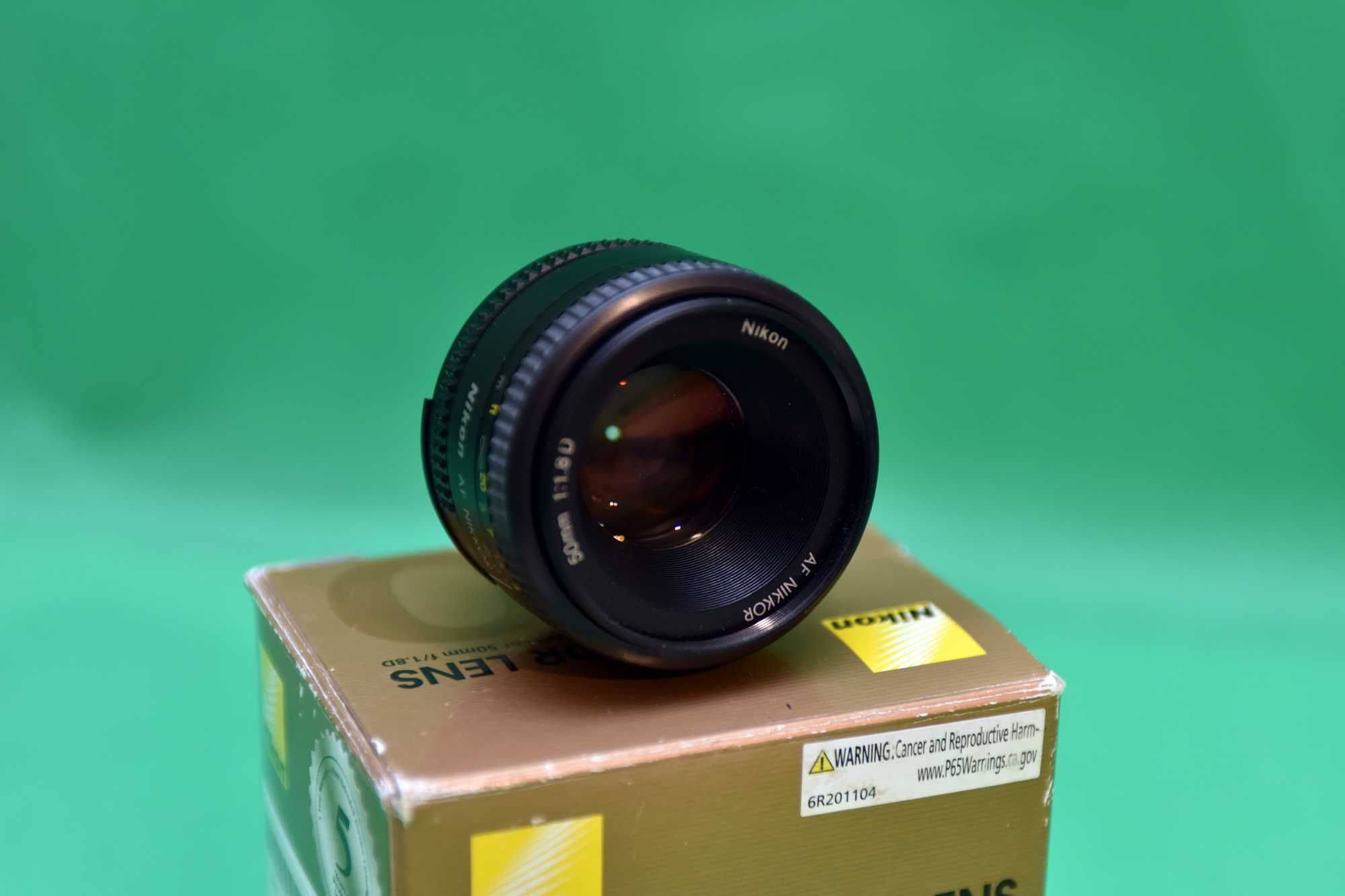AF Nikkor 50mm f/1.8D Об'єктив FX Nikon Стан нового!