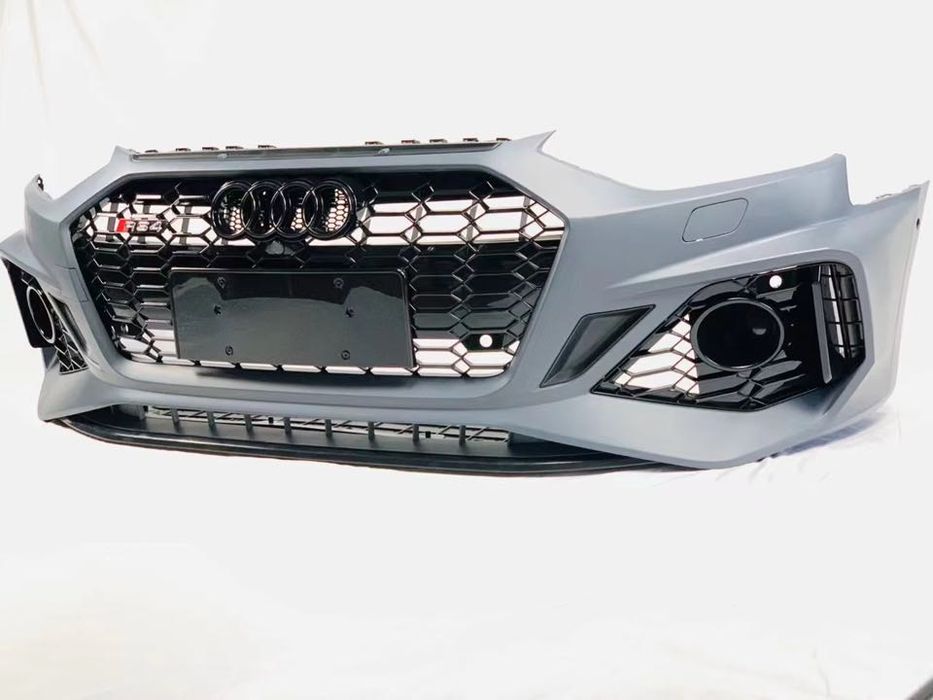 Передній бампер в стилі RS4/S4 на Audi A4 B9 20-24 та audi a4 b9 sline