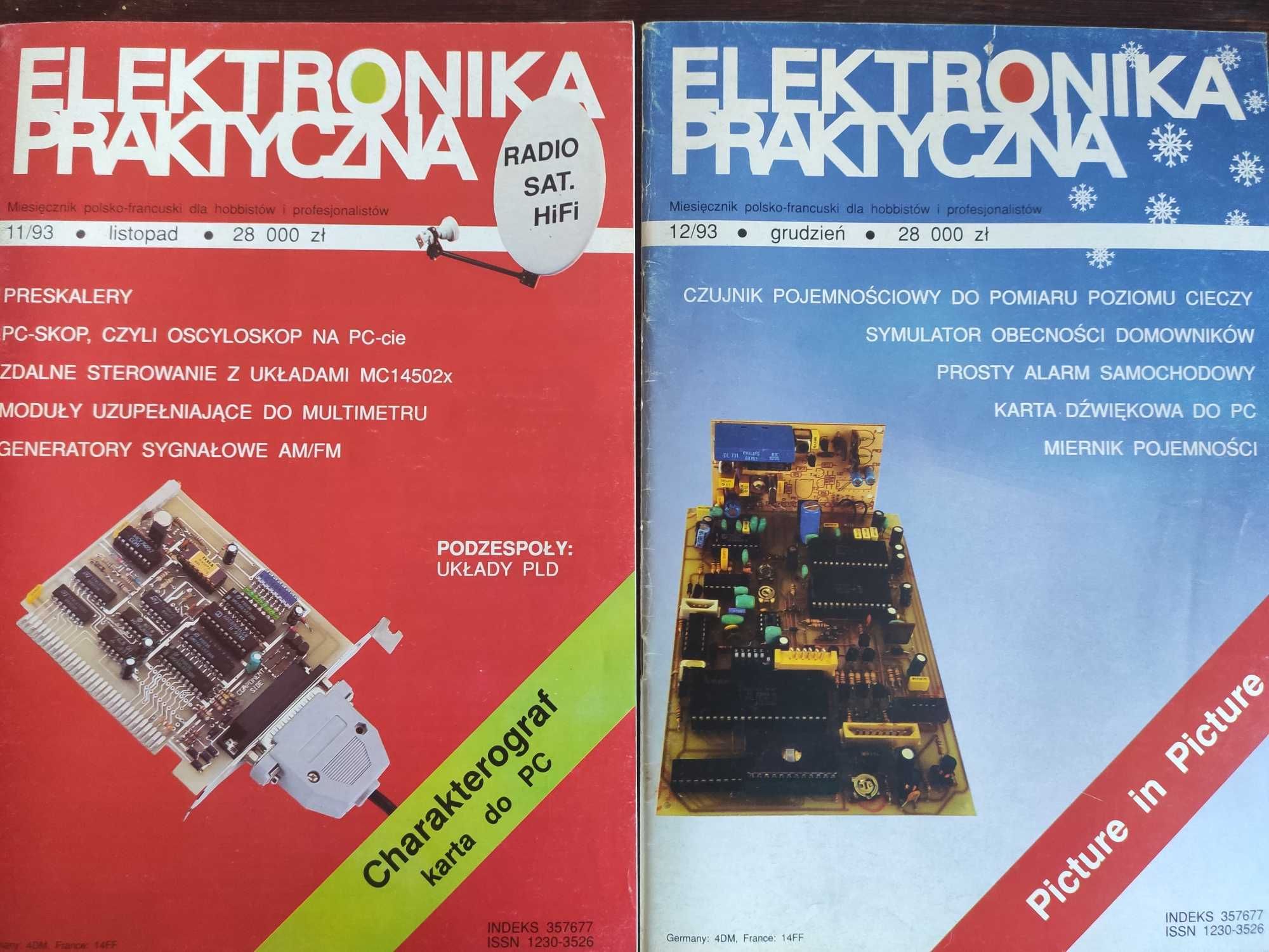 Elektronika praktyczna rocznik 1993