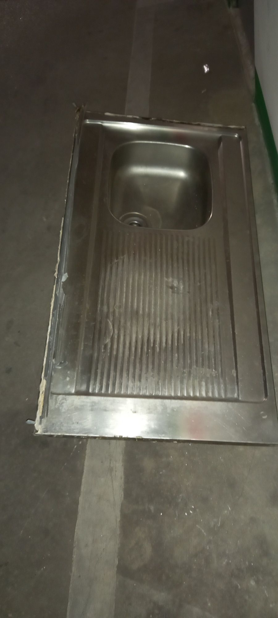 Lava-loiça inox com uma cuba