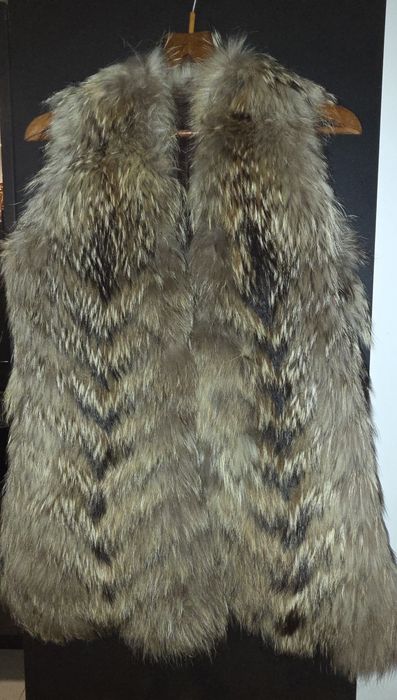 Kamizelka z futra naturalnego