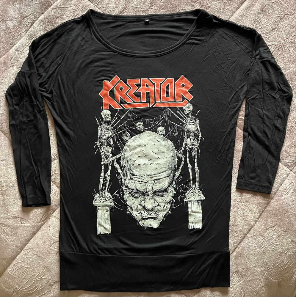 Kreator - Skull and Skeletons - Girlie M Longsleeve