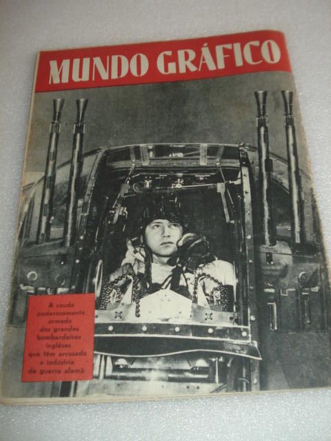 Revista Antiga Mundo Gráfico - 1944 Retrato Varela Aldemira NA CAPA