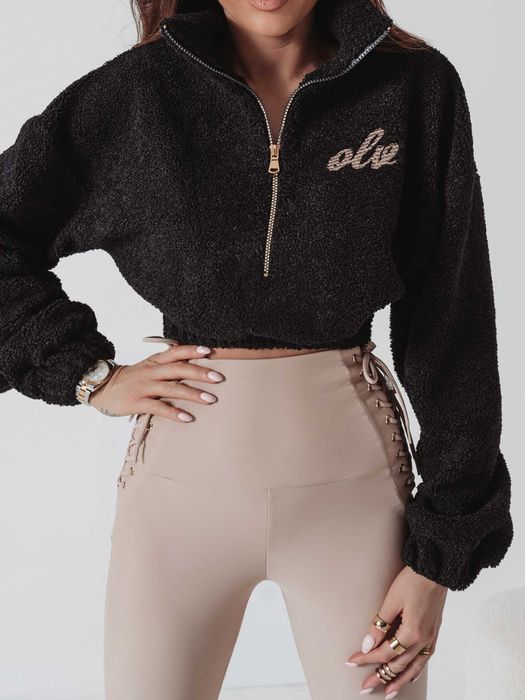 Bluza Mila O la voga czarna