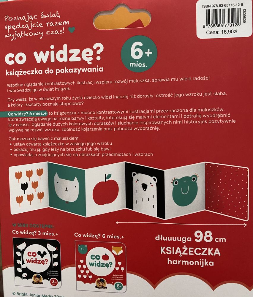 Książka dla malucha, co widzę? Czuczu