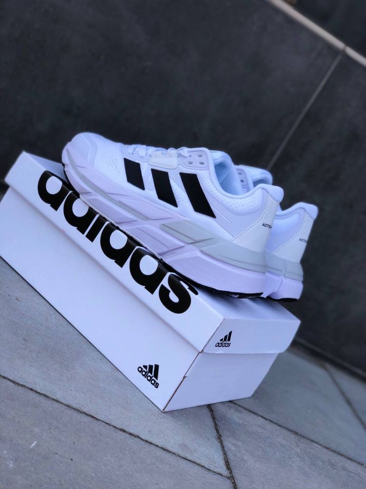 Adidas мужские белые кроссовки / кросівки Адідас білі / белые крсовки