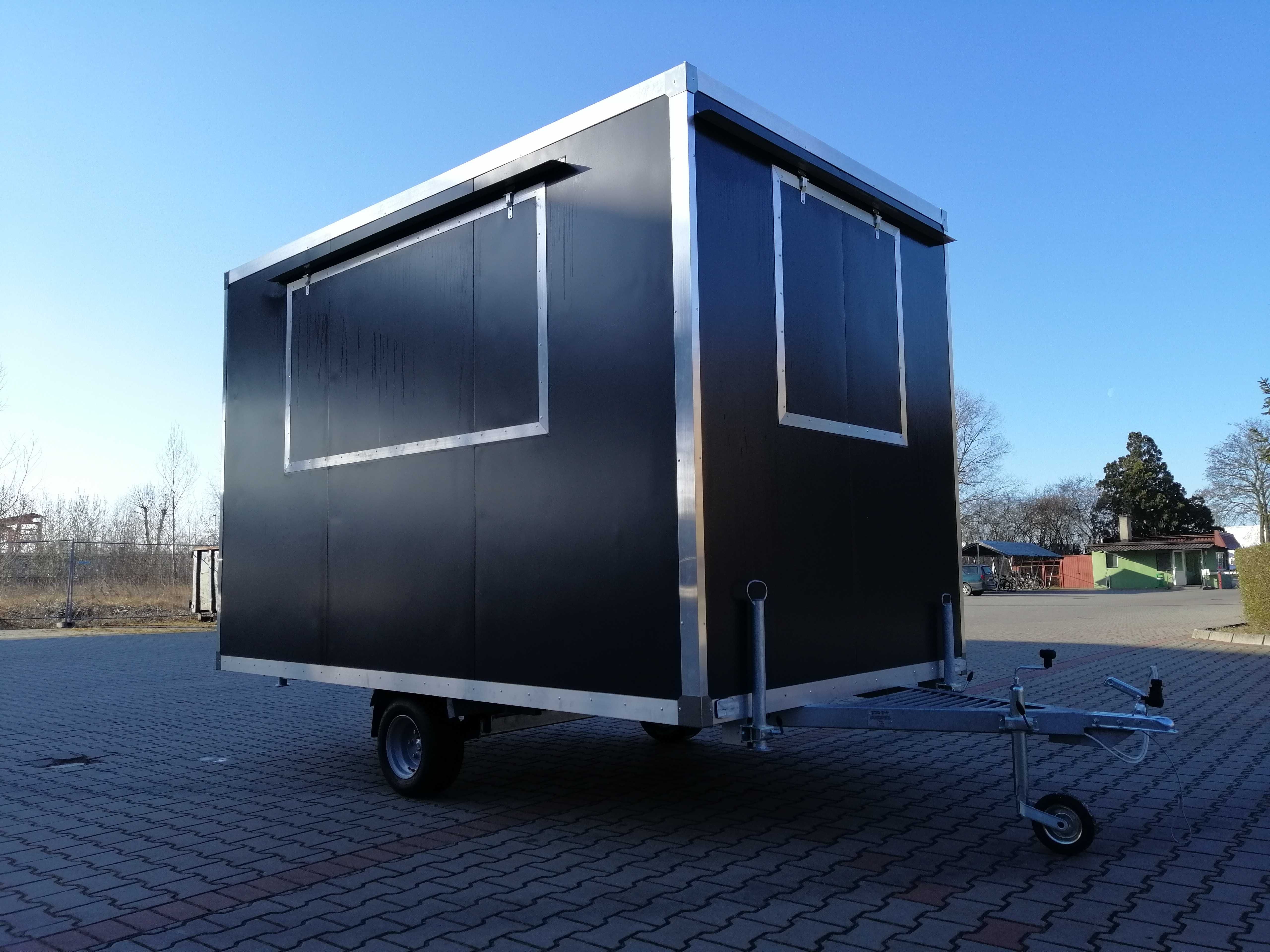NOWA Przyczepa gastronomiczna - 2025r - 3,5m - "OD RĘKI"