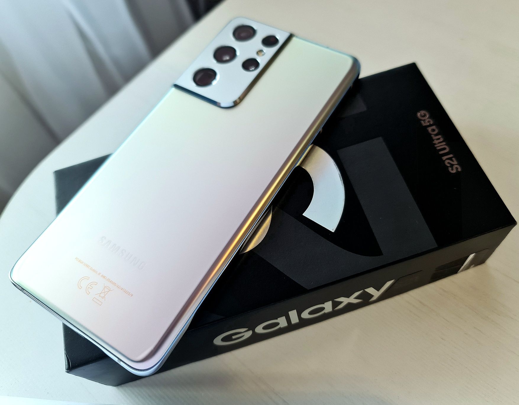 J.NOWY SAMSUNG GALAXY S21 ULTRA 5G SILVER! 108mpx! 8k! 120Hz! Amoled!