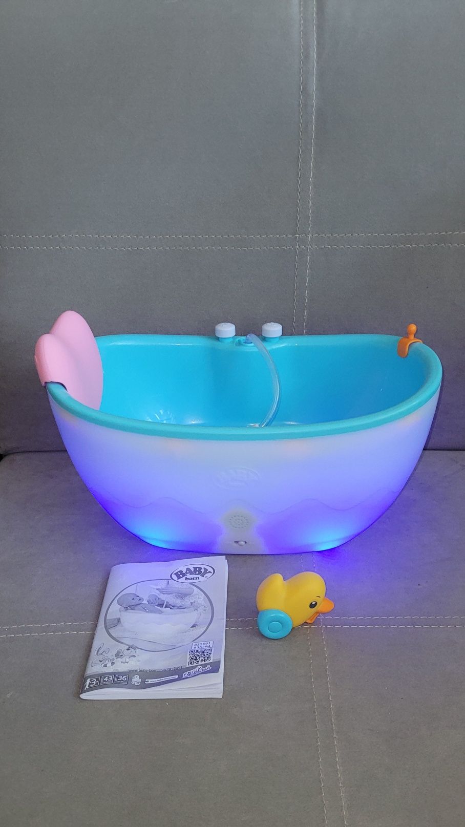 Zapf Creation Baby Born – Interaktywna Wanna do Kąpieli dla Lalek
